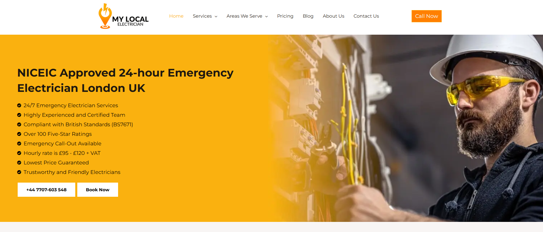 My Local Electrician Website