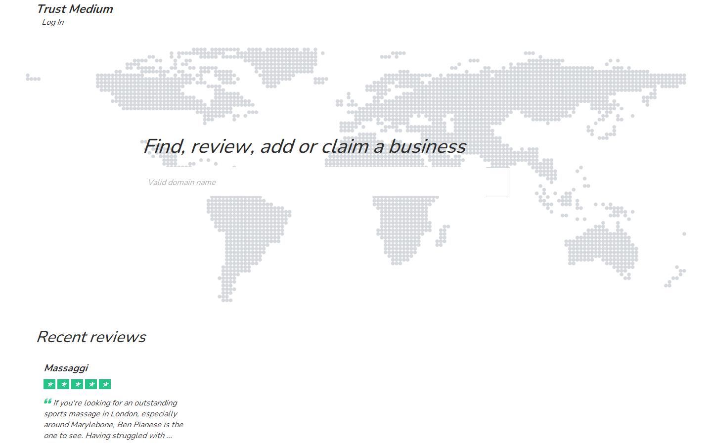 Trust Medium Website