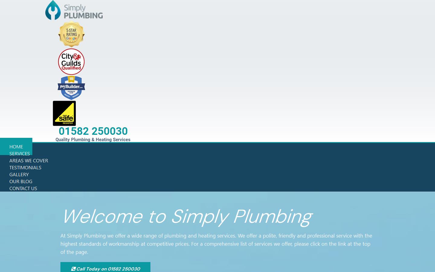 Simply Plumbing Website