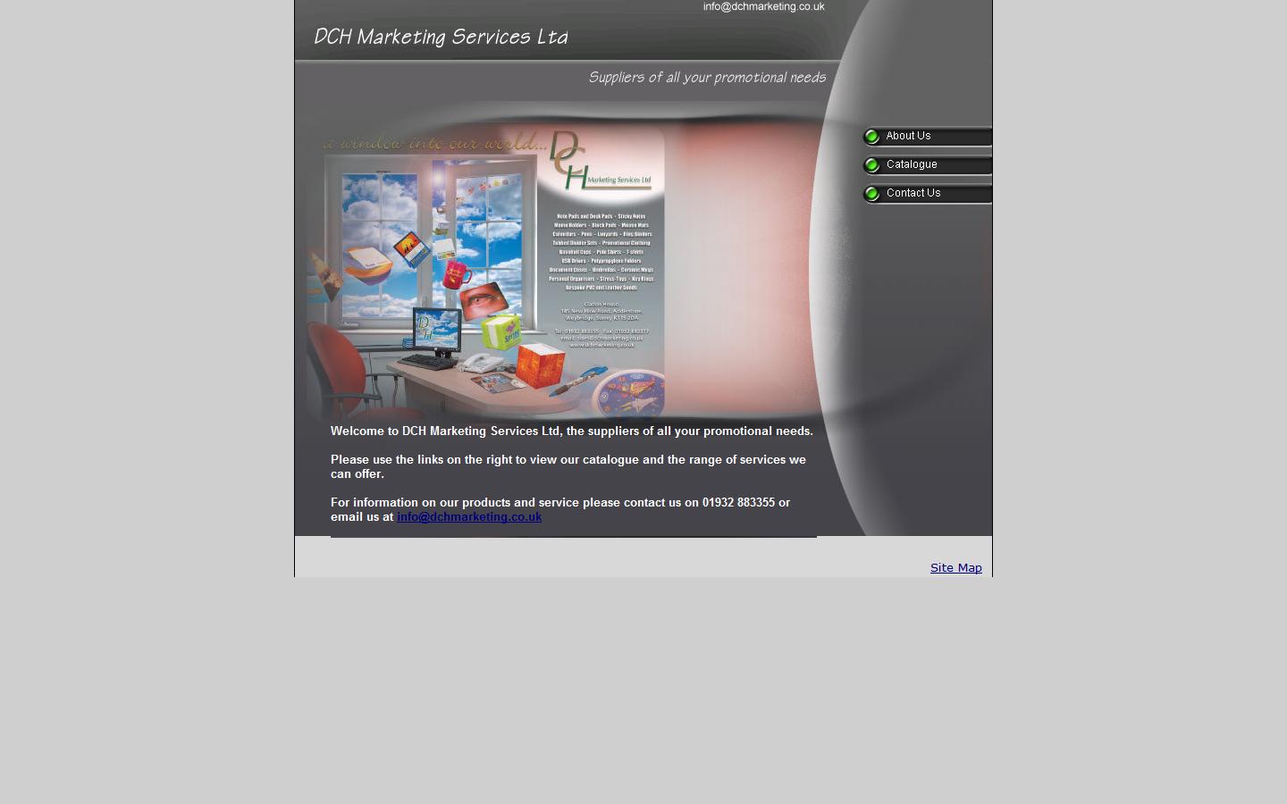 DCH Marketing Services Limited Website