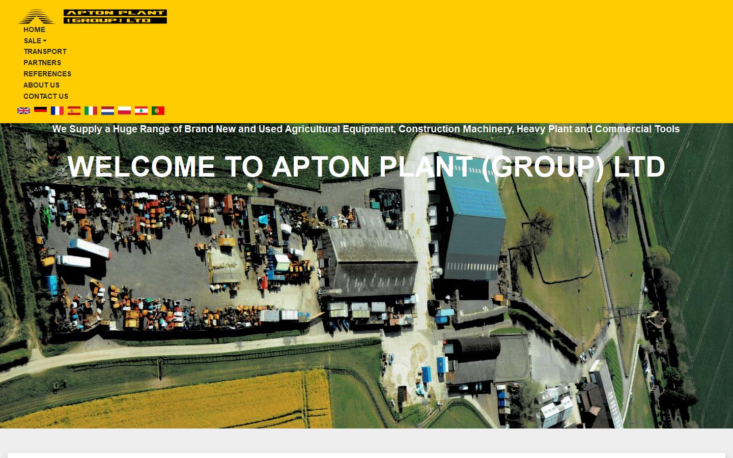 Apton Plant Group LTD Website