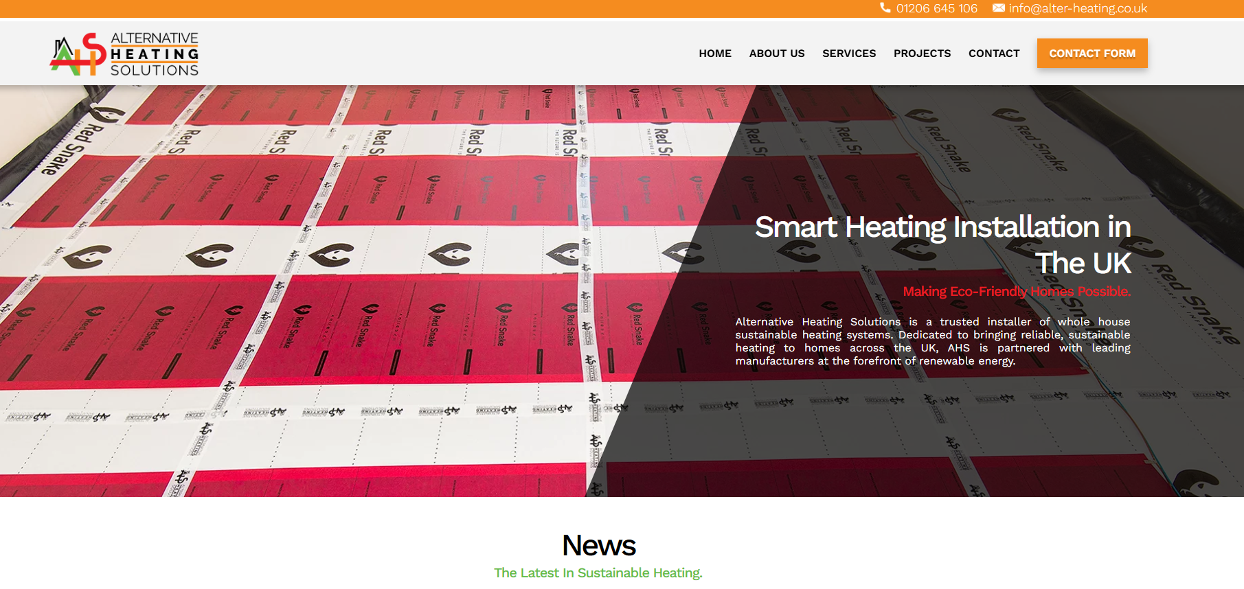 Alternative Heating Solutions Limited Website