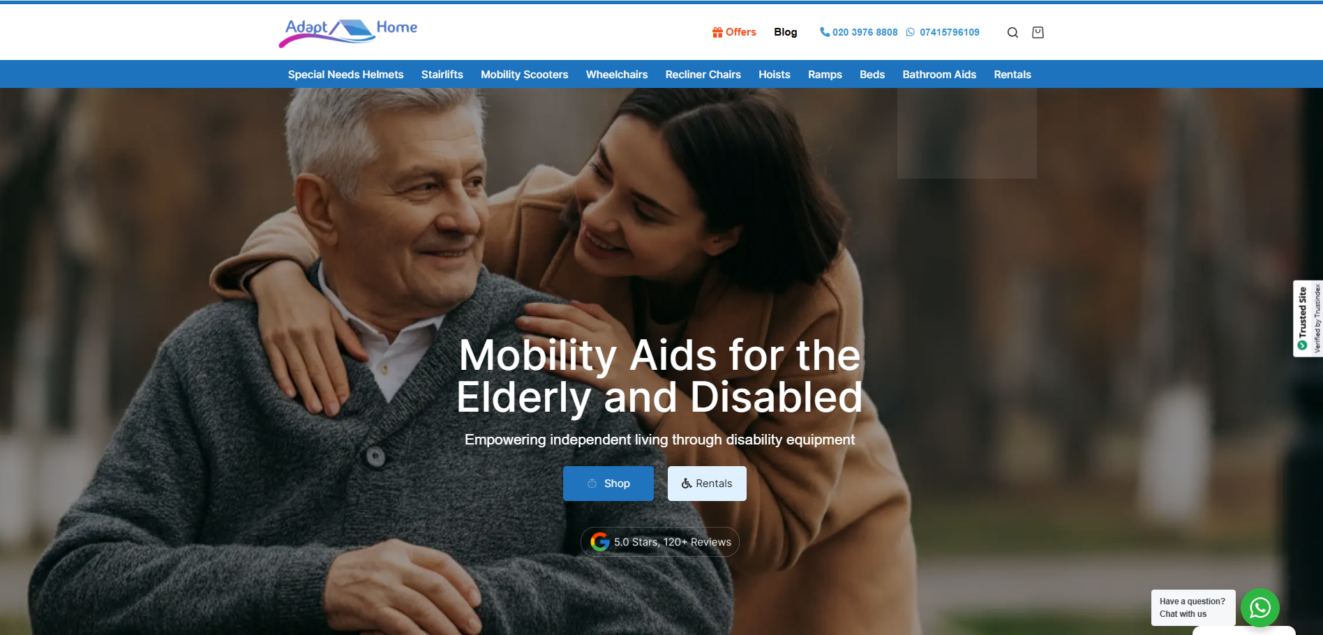 Adapt a Home Scotland Website