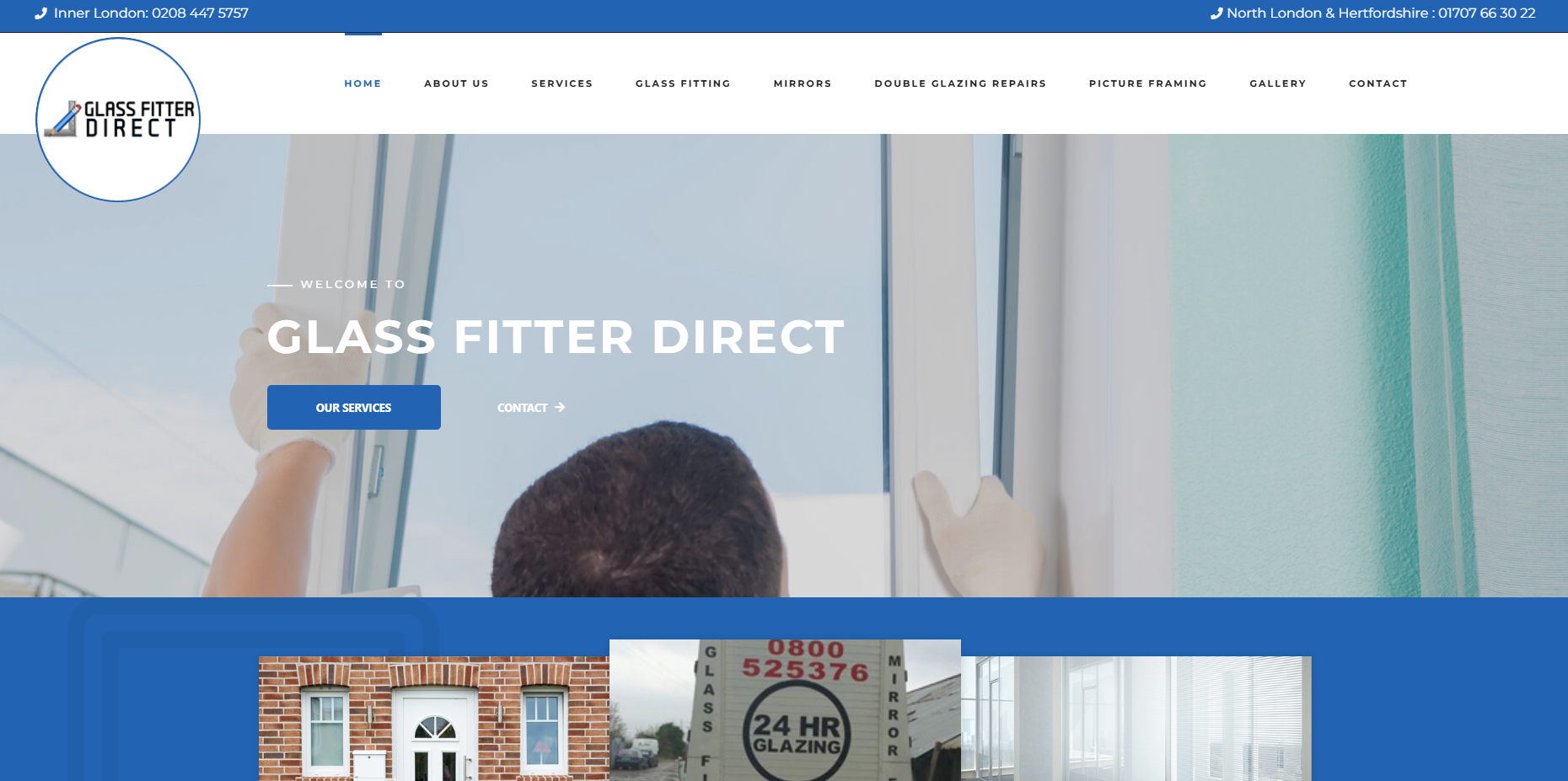 Glass Fitter Direct Website