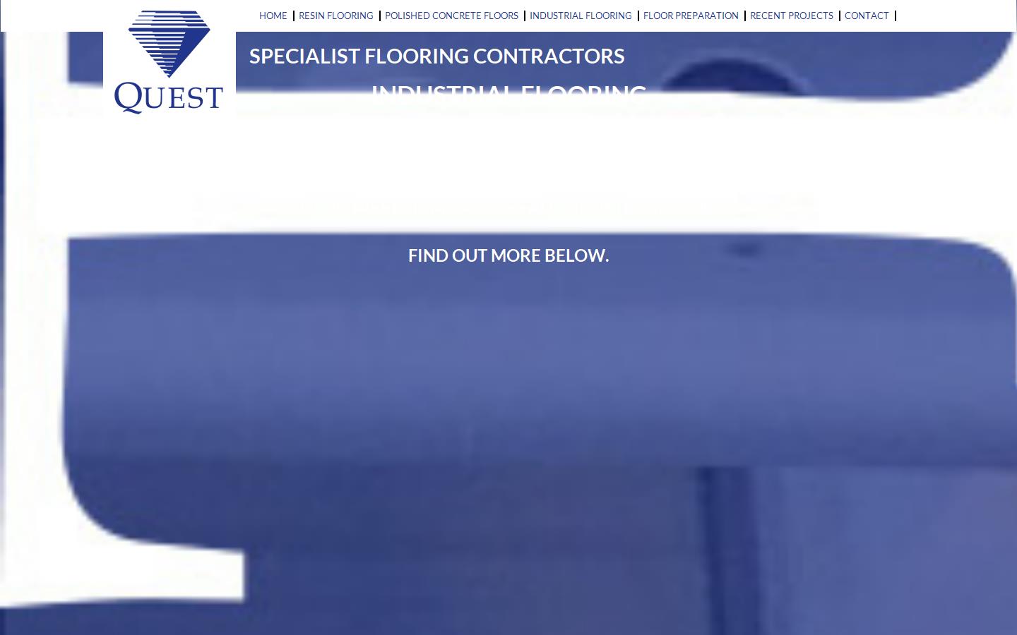Quest Industrial Flooring Ltd Website
