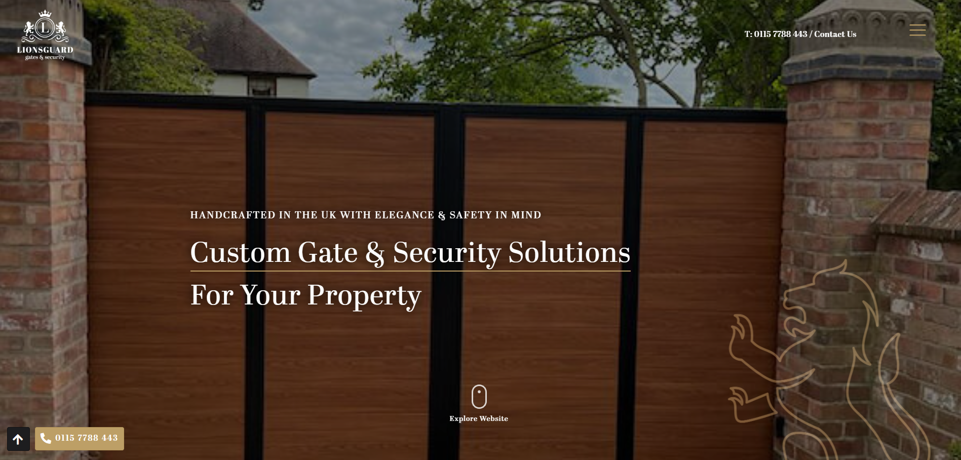 Lionsguard Gates Website