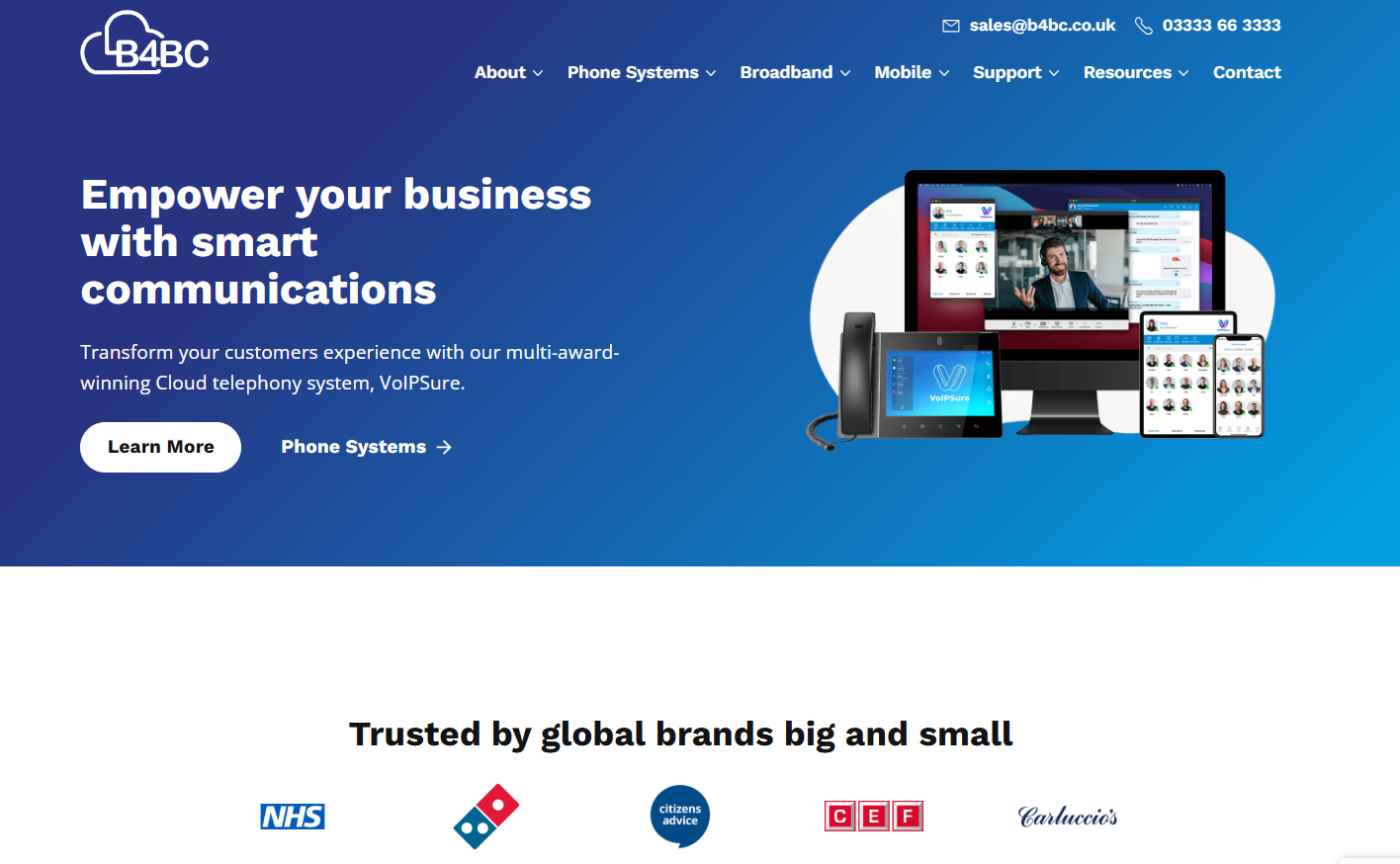 Best 4 Business Communications (B4BC) Website