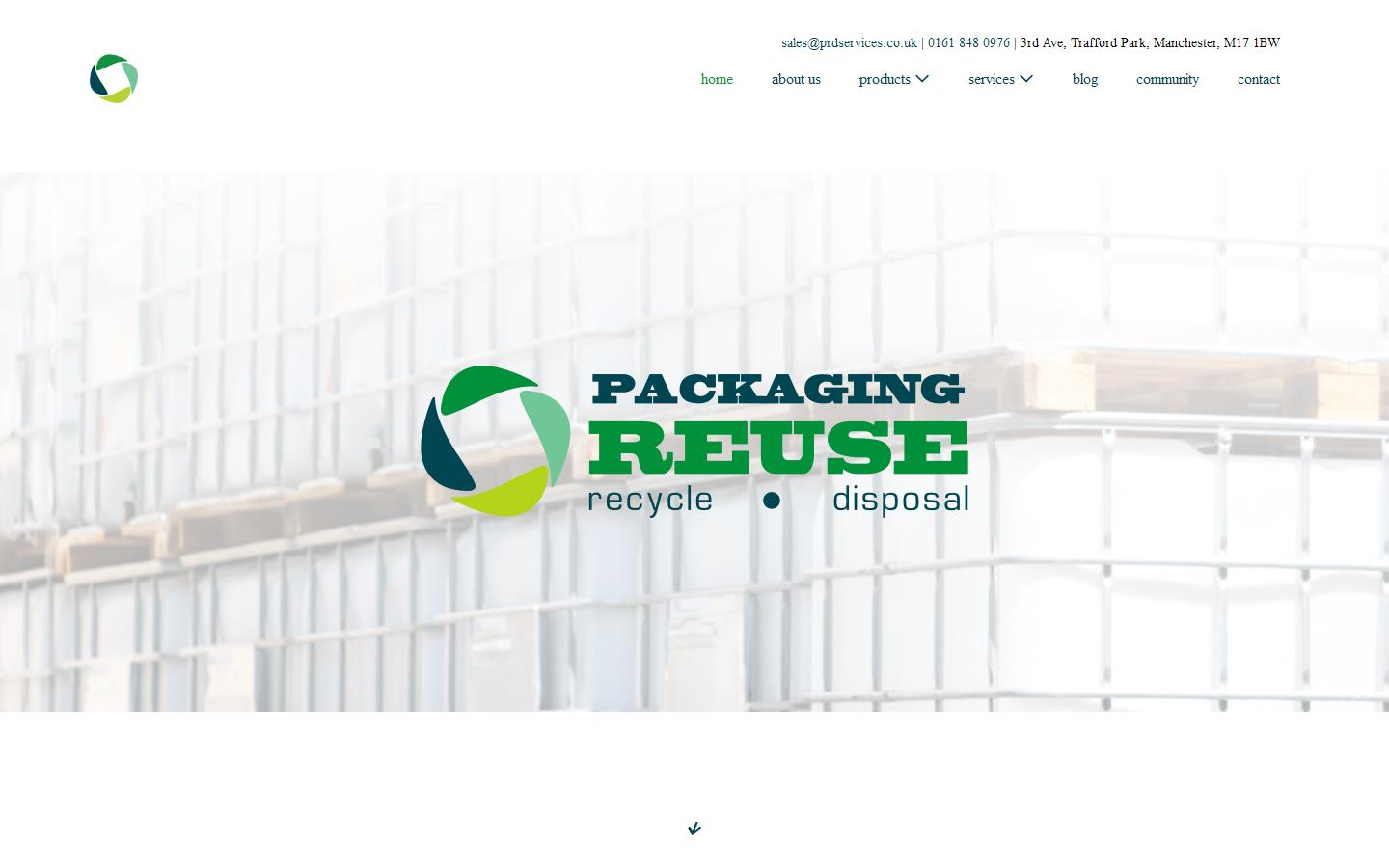 PRD Services Website