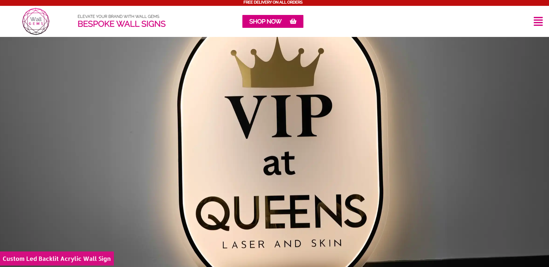 Wall Gems Ltd Website