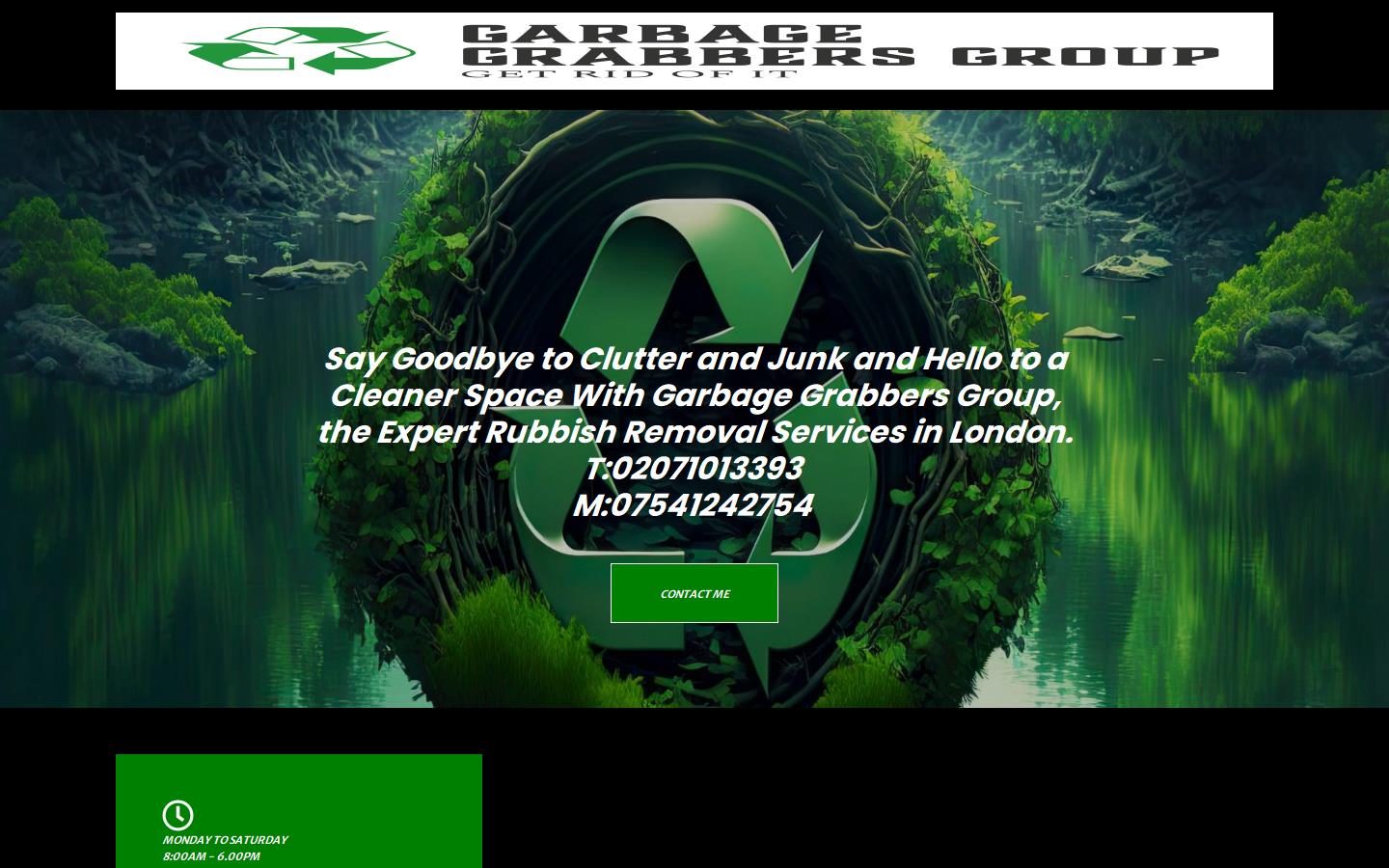 Garbage Grabbers Group Website