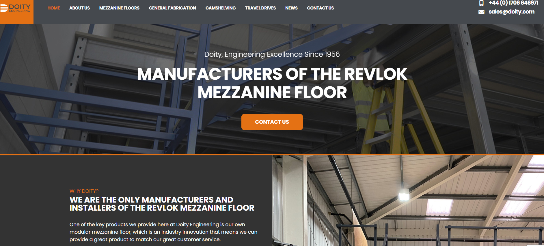 Doity Engineering Limited Website