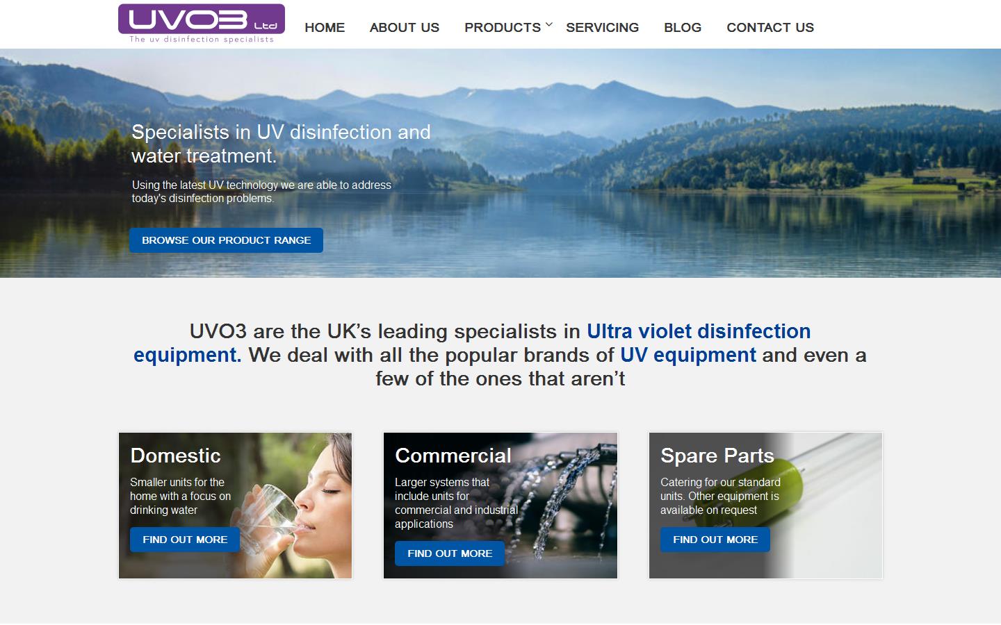 UVO3 Ltd Website