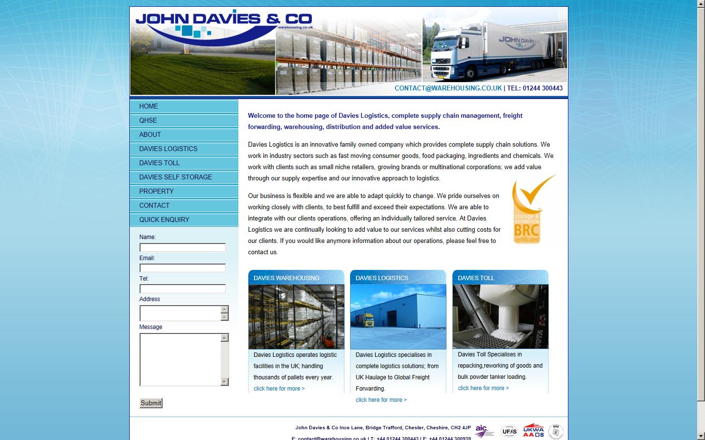 John Davies & Co Website