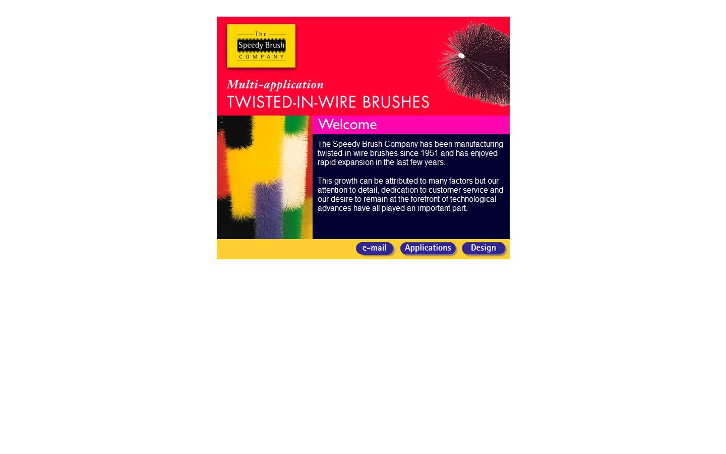 Speedy Brush Company Website