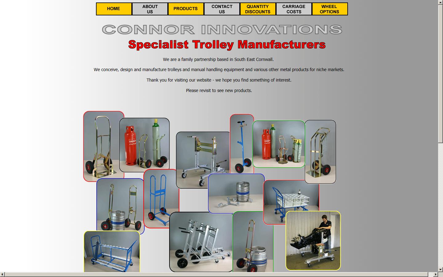 Connor Innovations Website