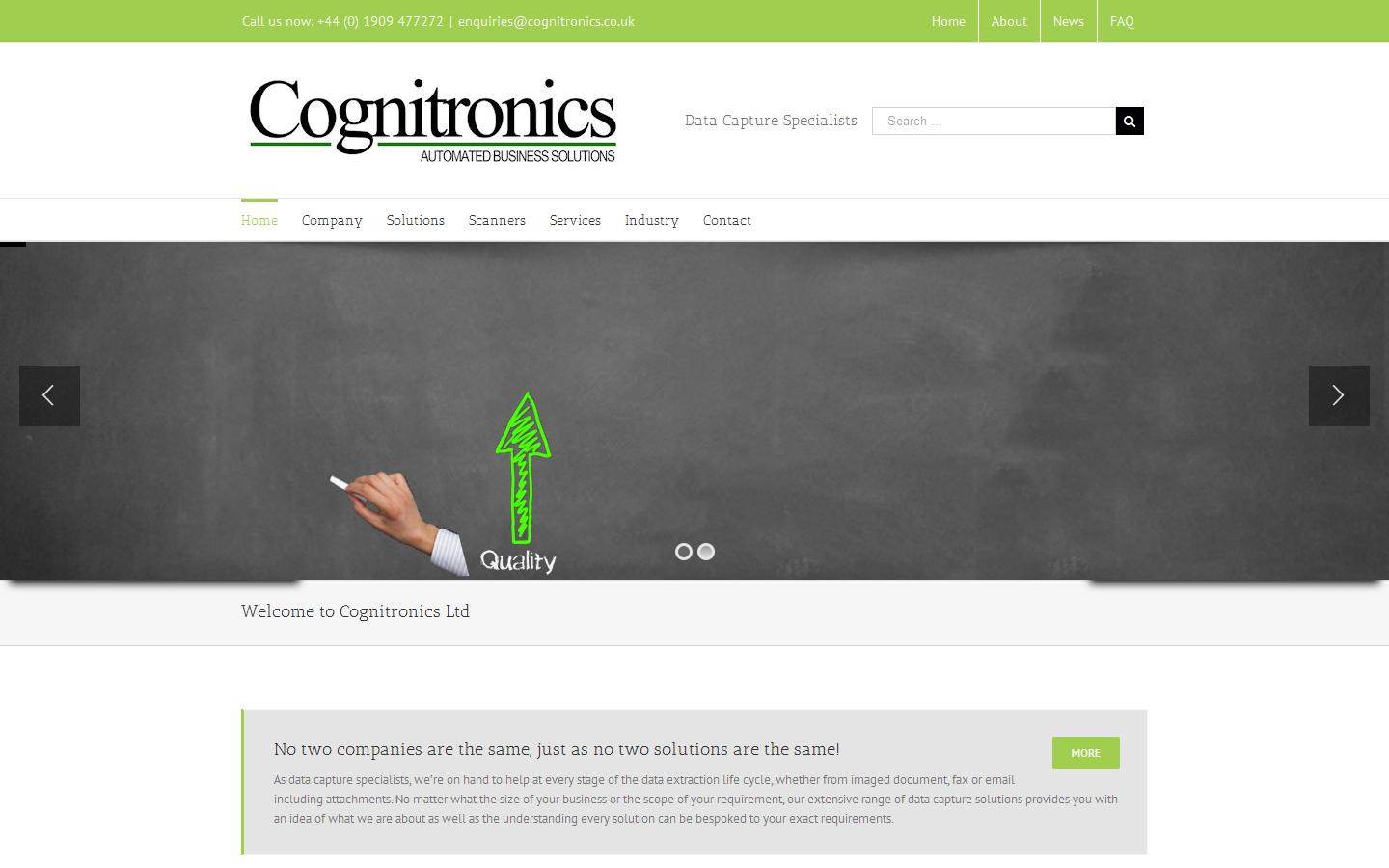 Cognitronics Ltd Website