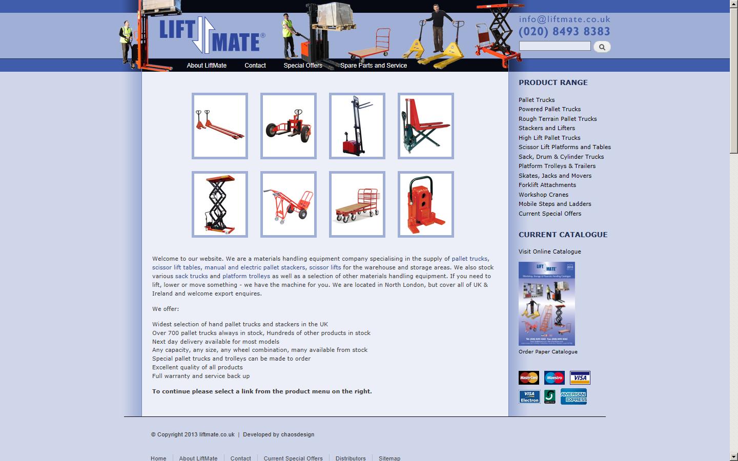 Lomart Ltd Website