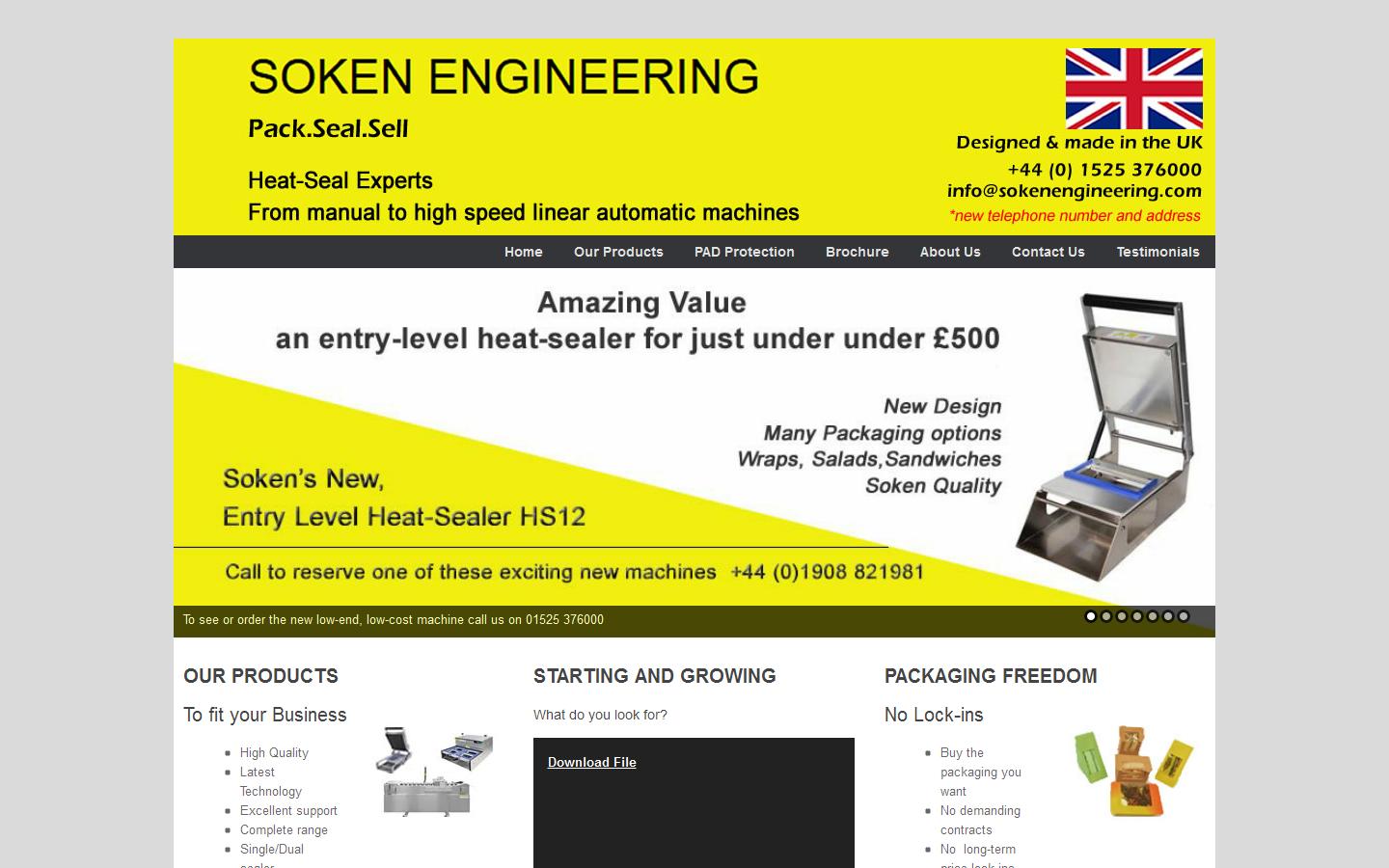 Soken Engineering Website