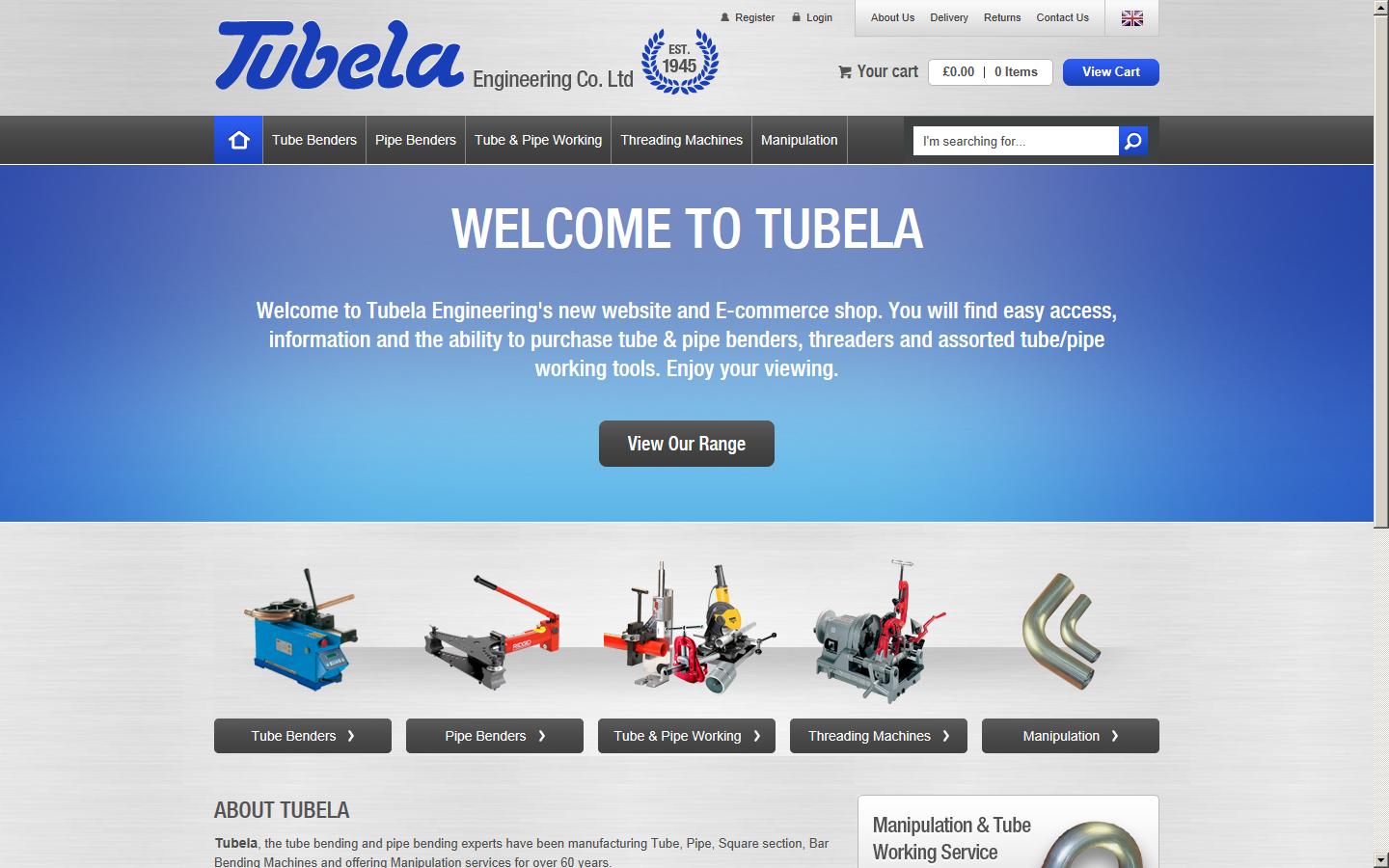 Tubela Engineering Co Ltd Website