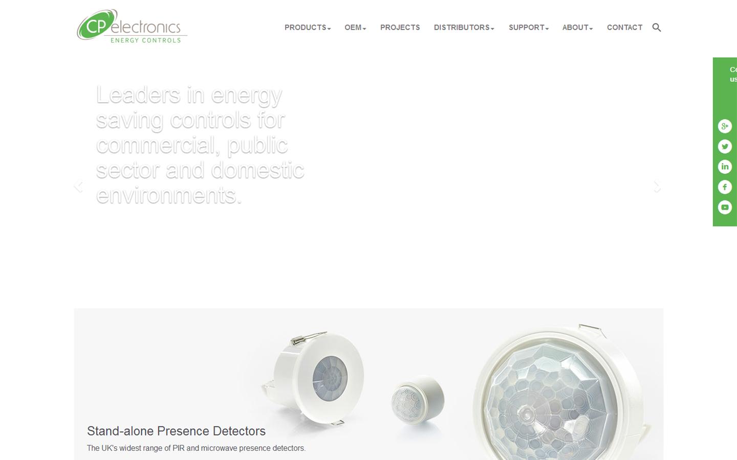 CP Electronics Website