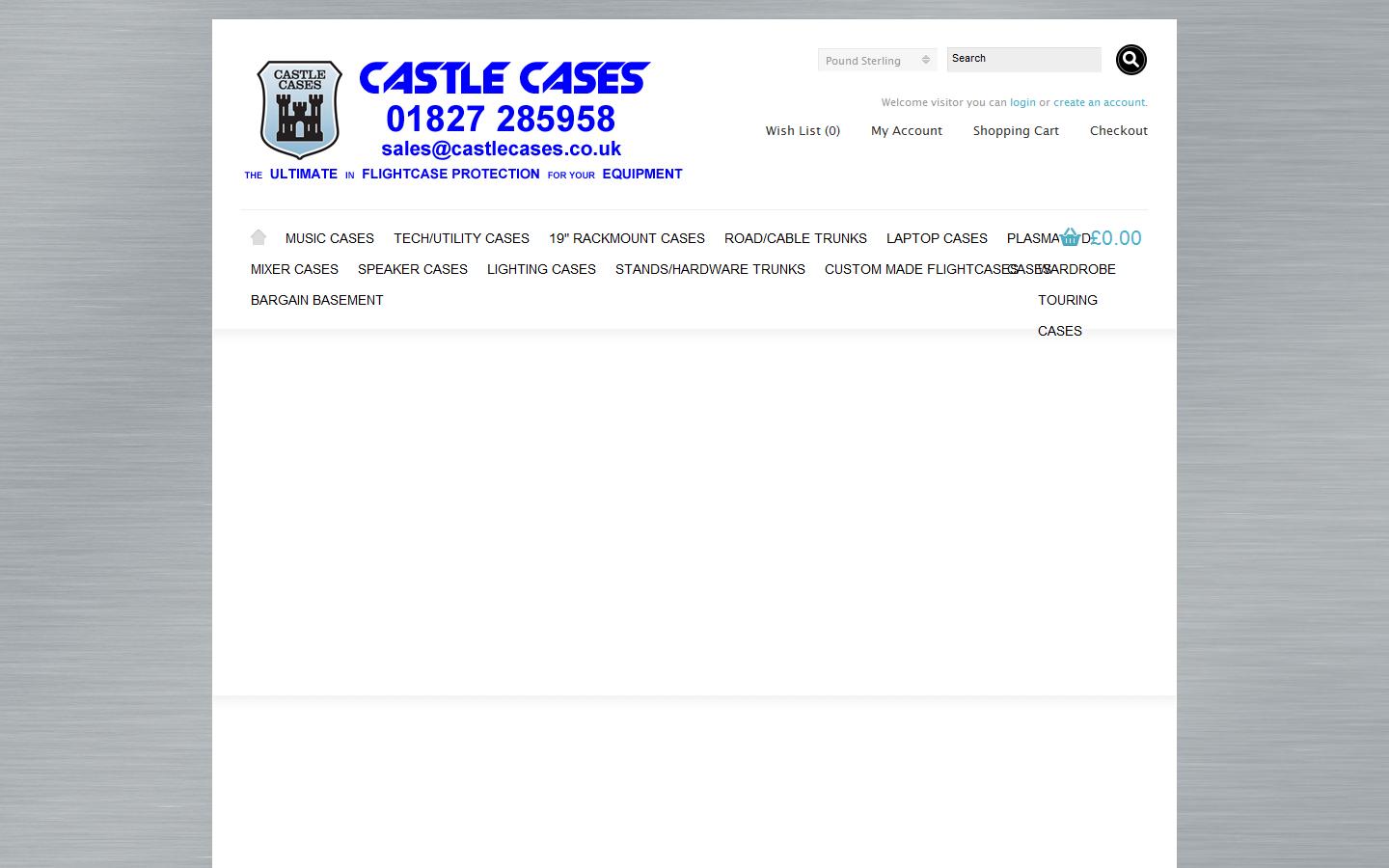 Castle Cases Website