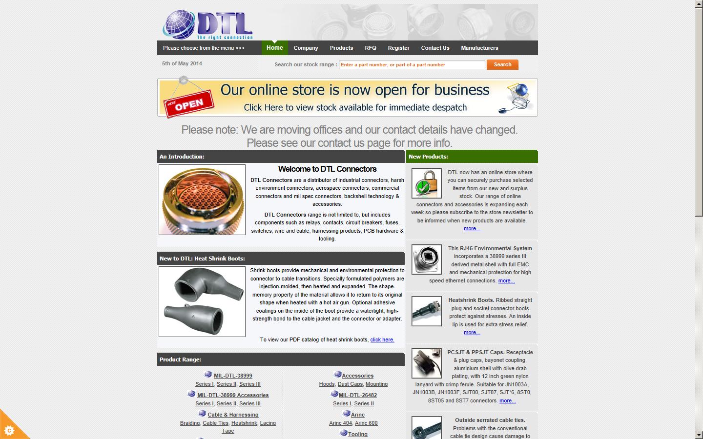Distributed Technology Ltd Website