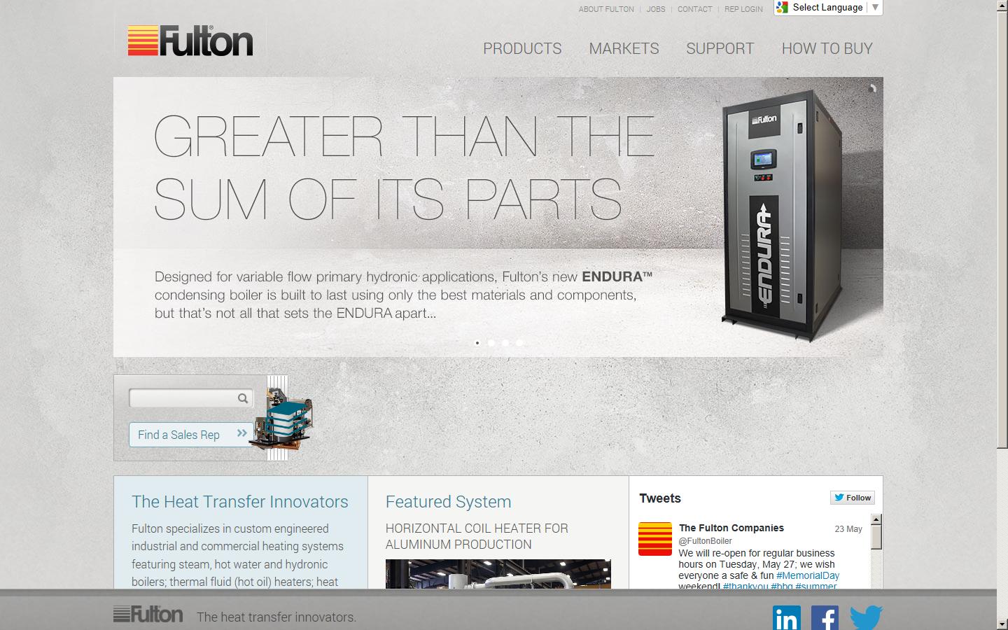 Fulton Ltd Website