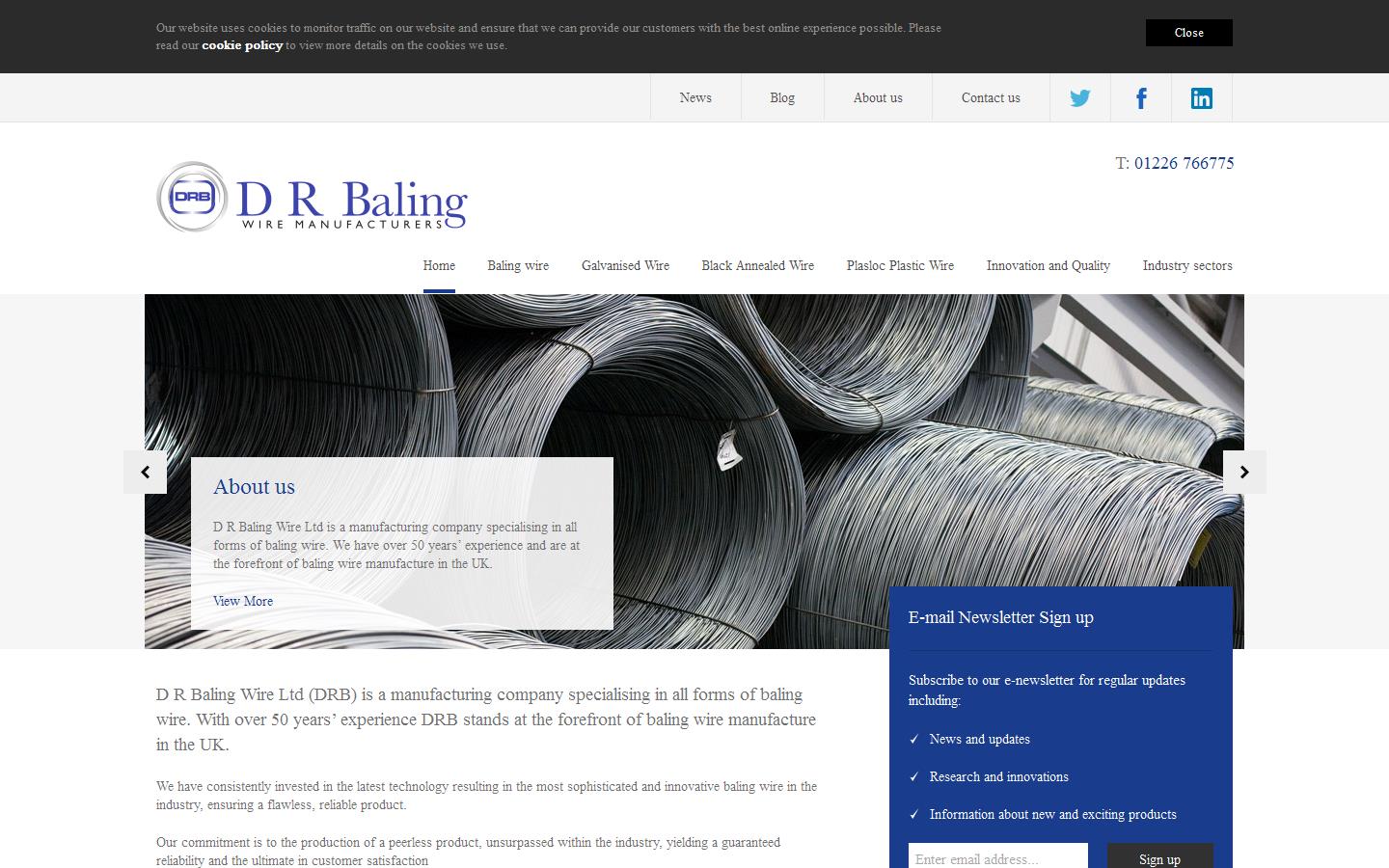DR Balingwire Ltd Website