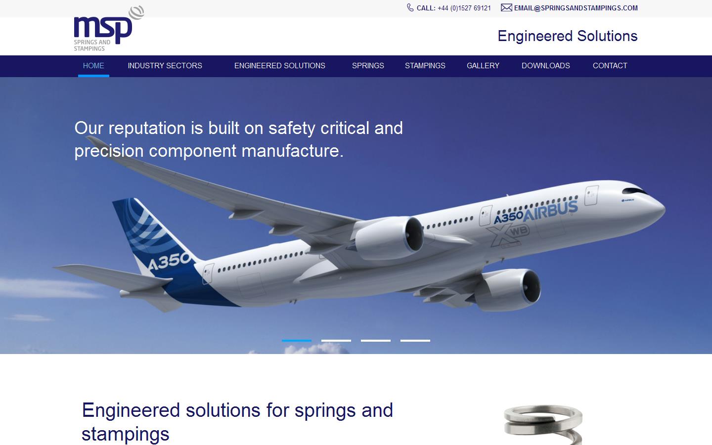 Micro Spring & Presswork Co. Ltd Website