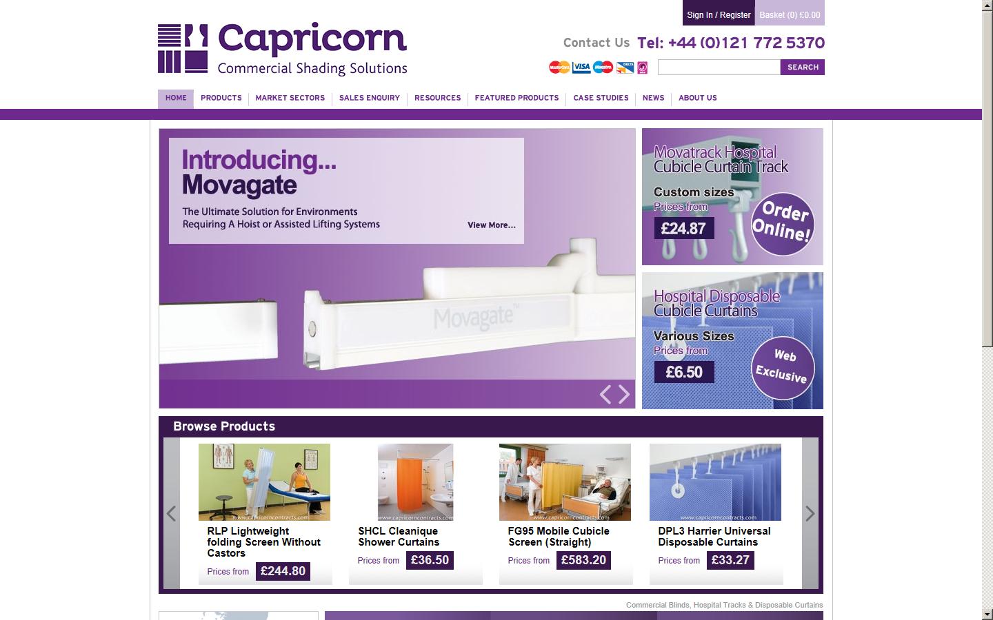 Capricorn Contracts Website