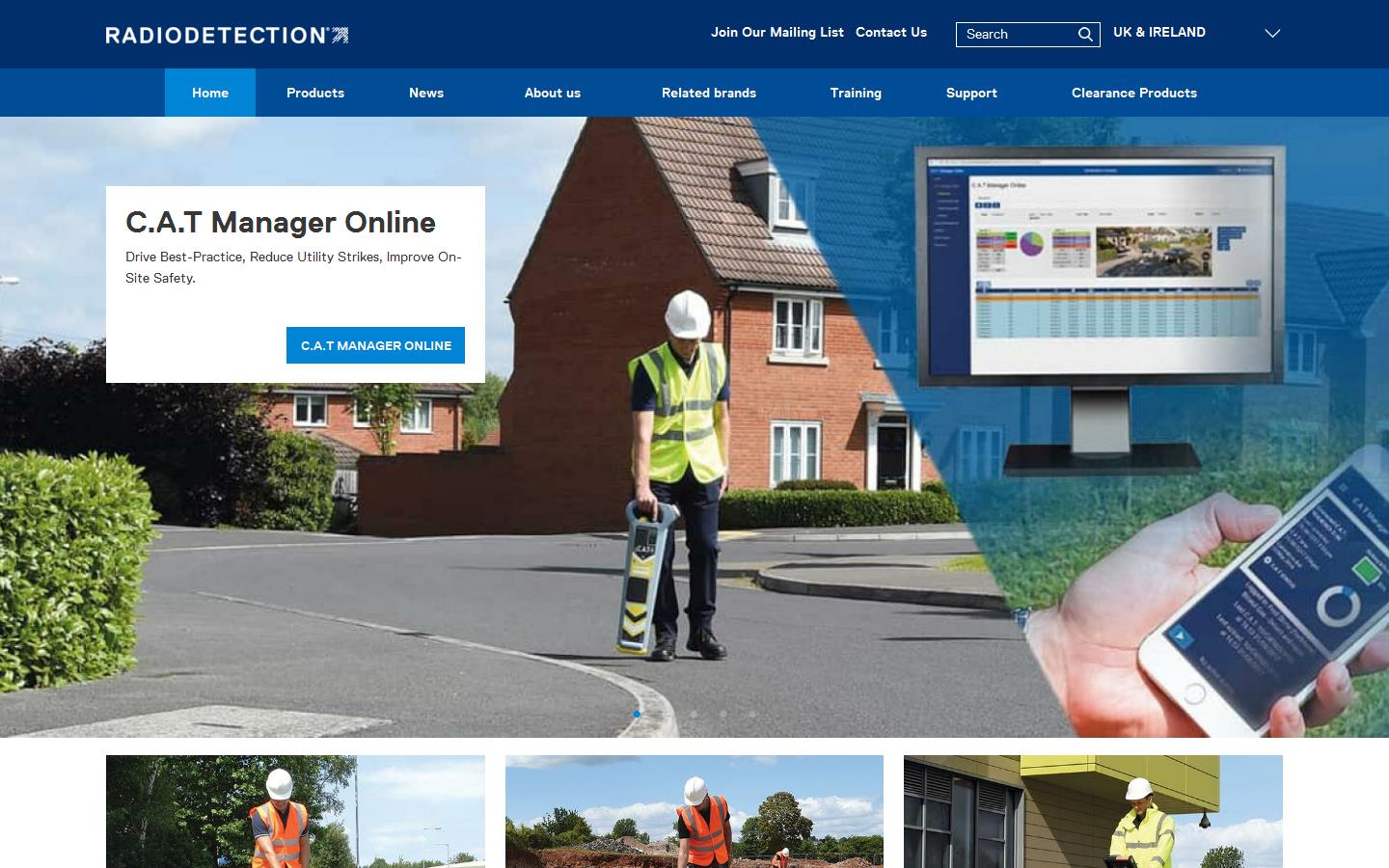 Radio Detection Website