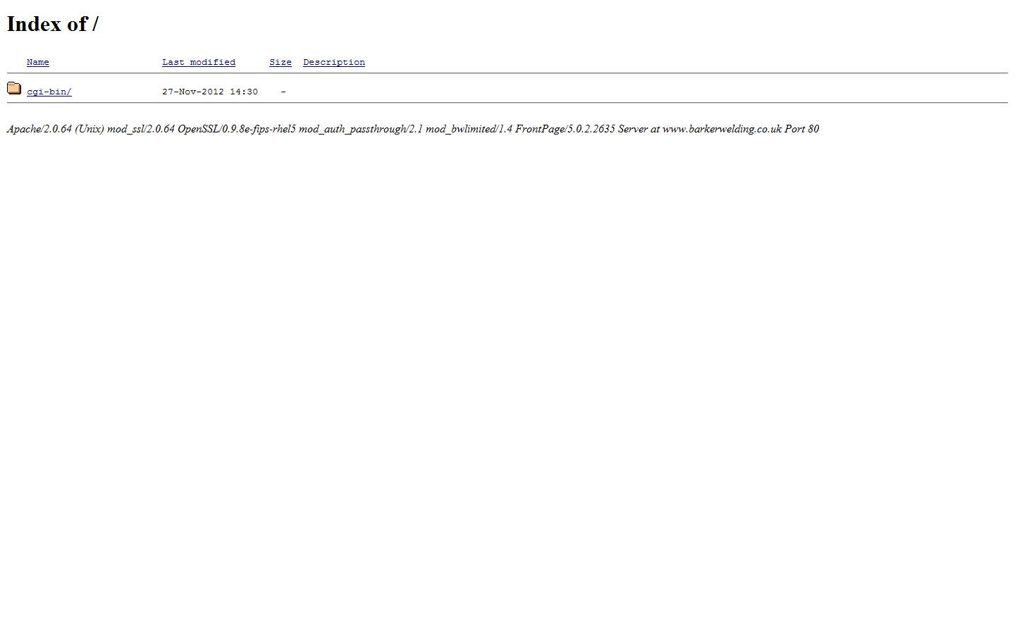 Barker Welding Supplies Website