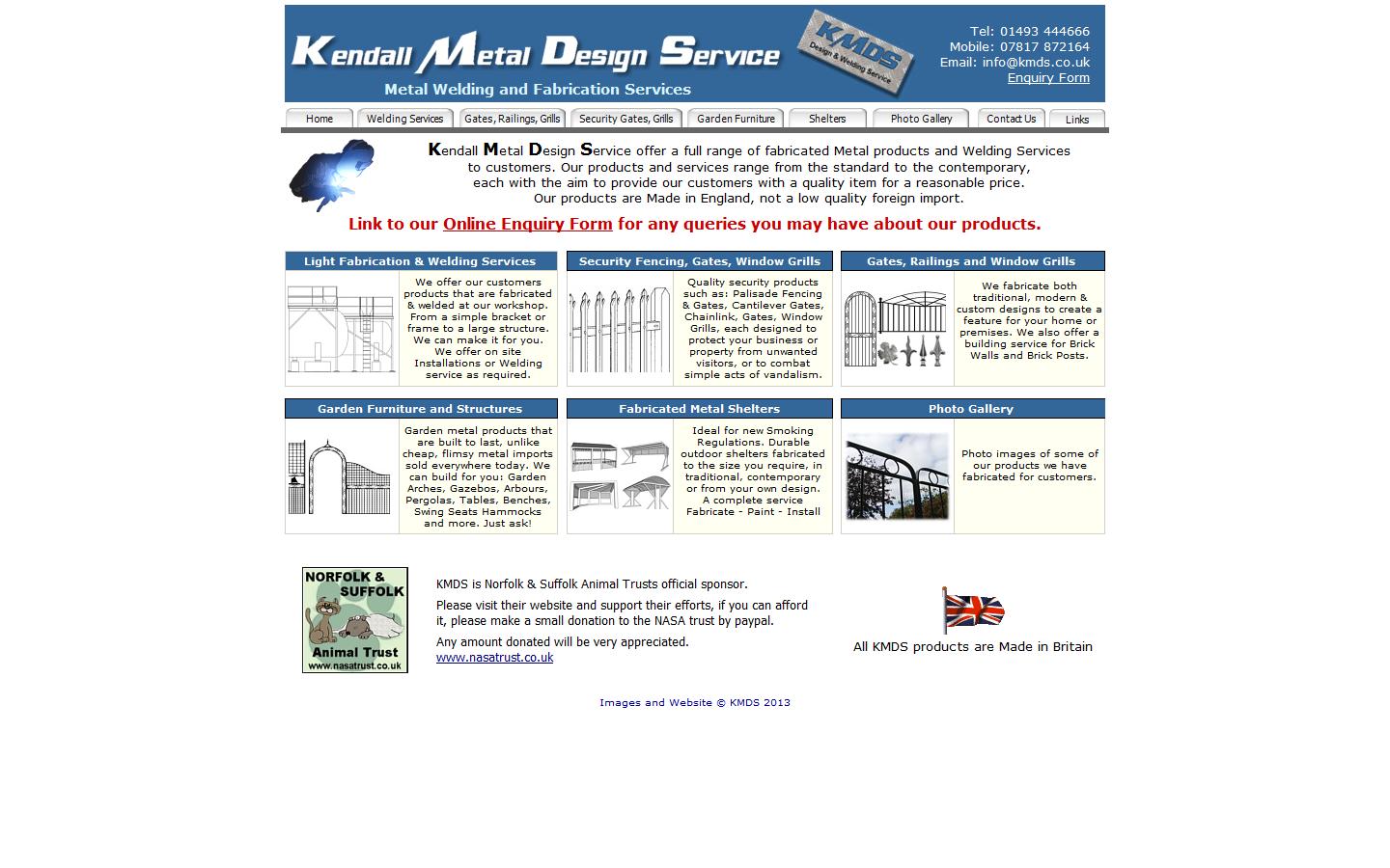KMDS Welding & Fabrication Website