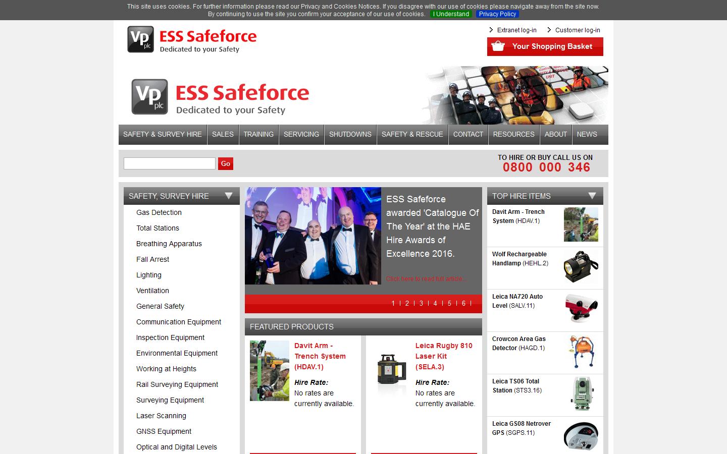 ESS Safeforce Website