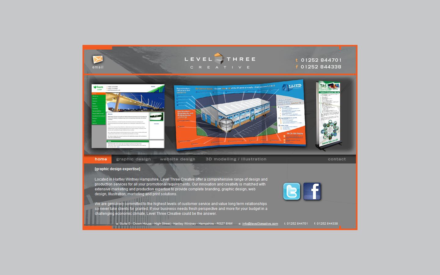 Level Three Creative Website