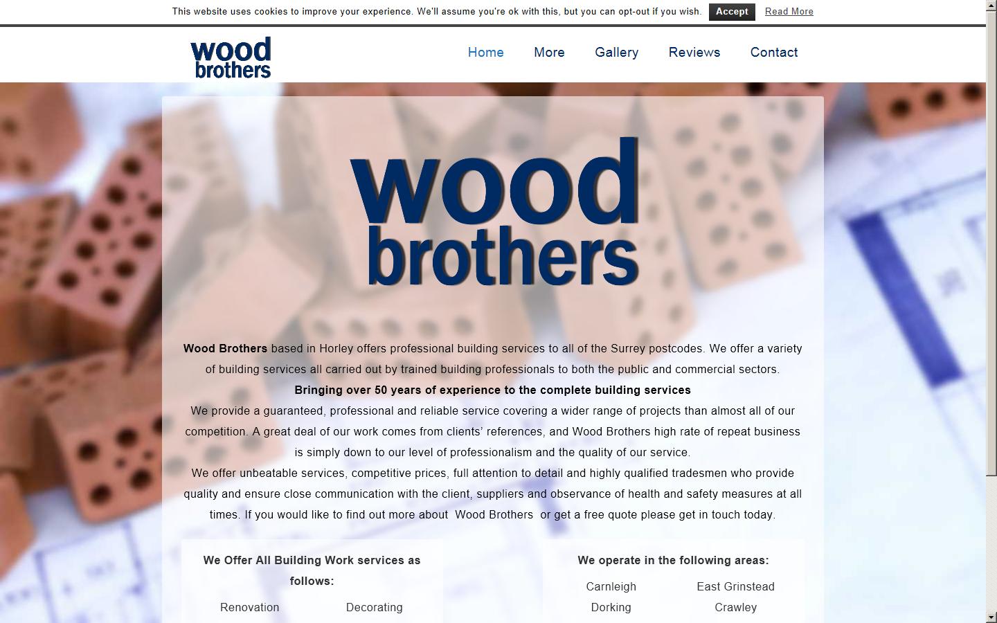 Wood Brothers Ltd Website
