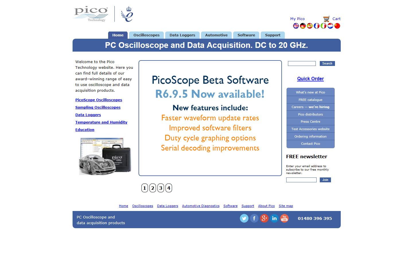 Pico Technology Website