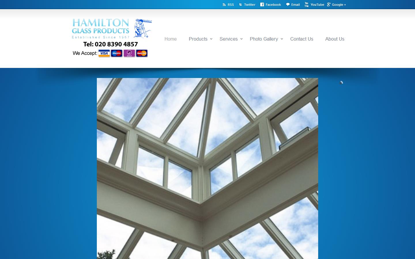 Hamilton Glass Products Ltd Website