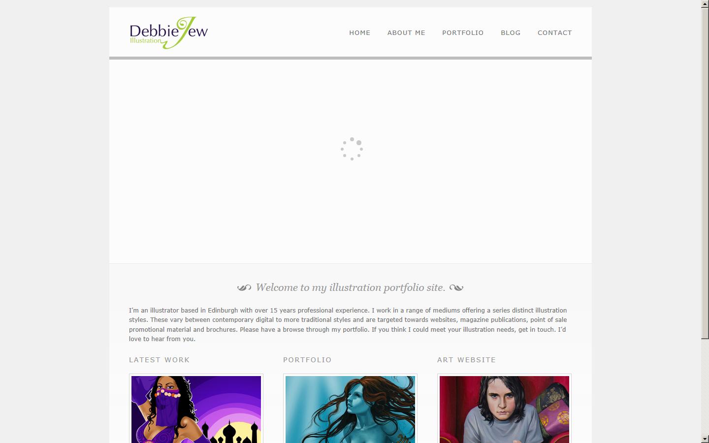 Commercial Artist Website