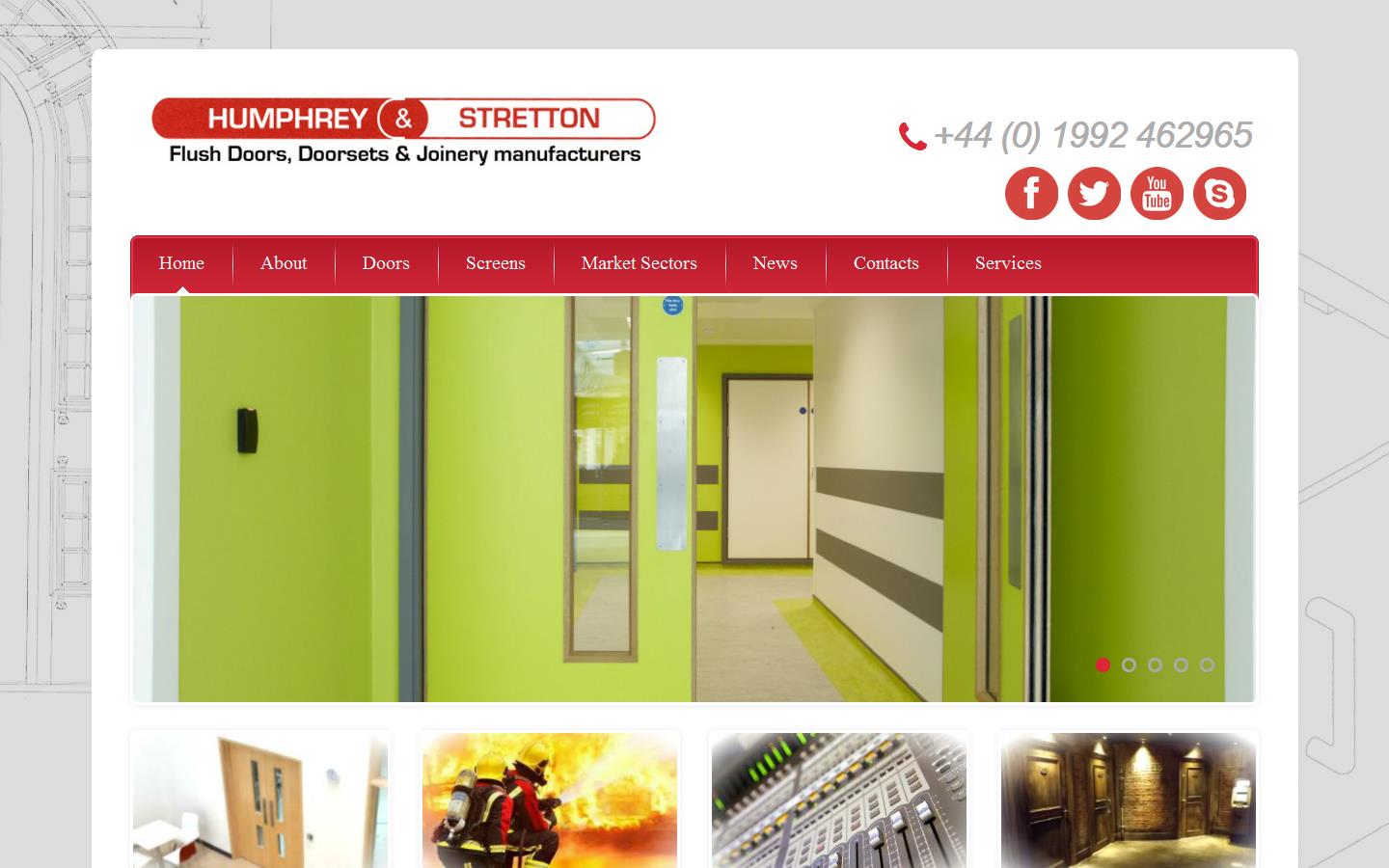 HUMPHREY & STRETTON PLC Website