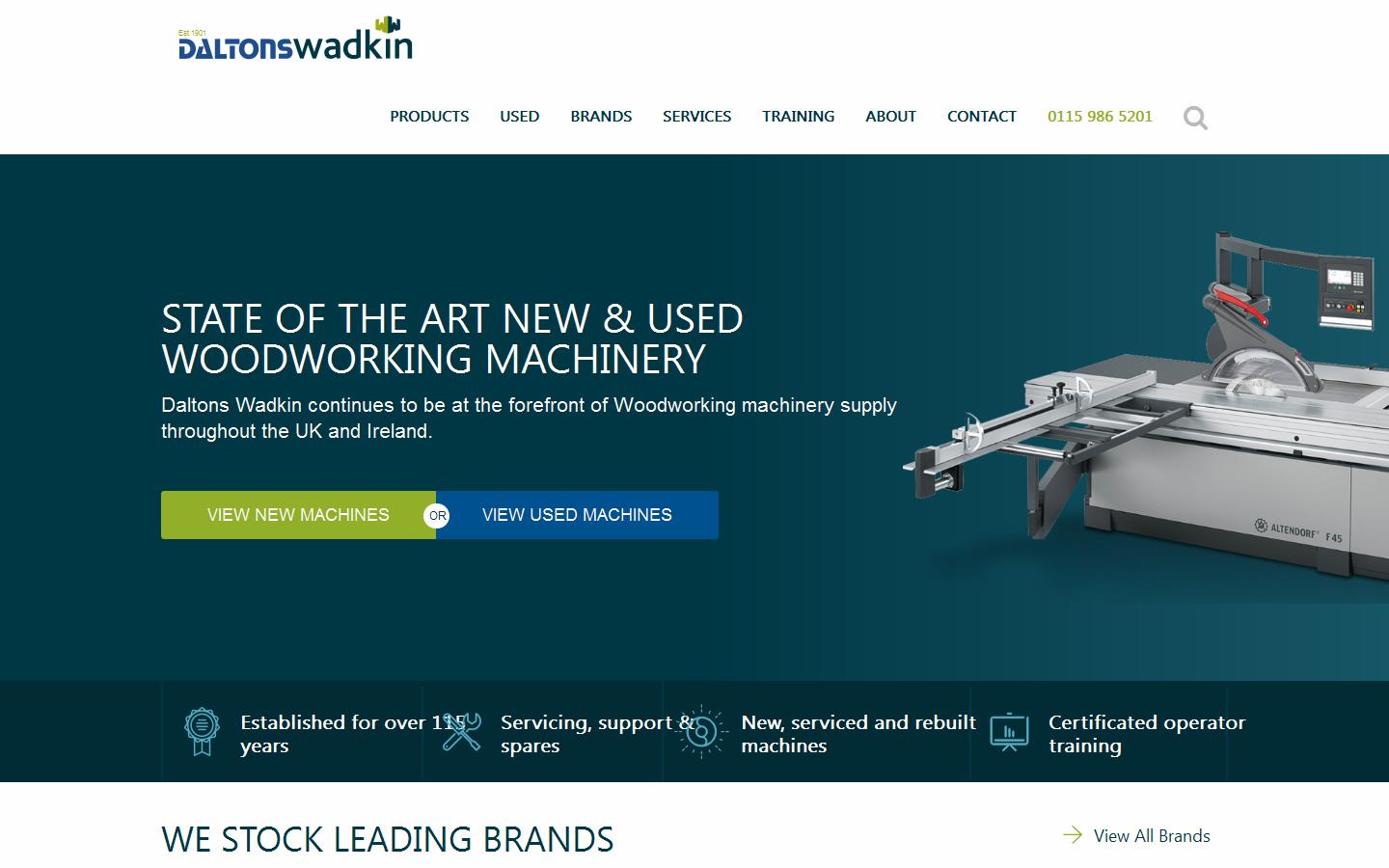 DALTONS Machines Website