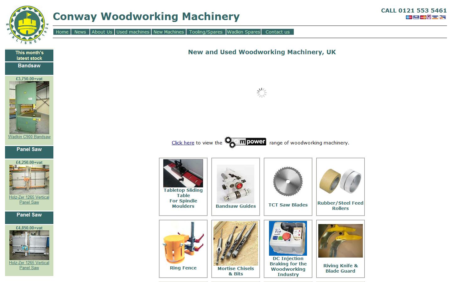 Conway Saw & Supply Co Ltd Website