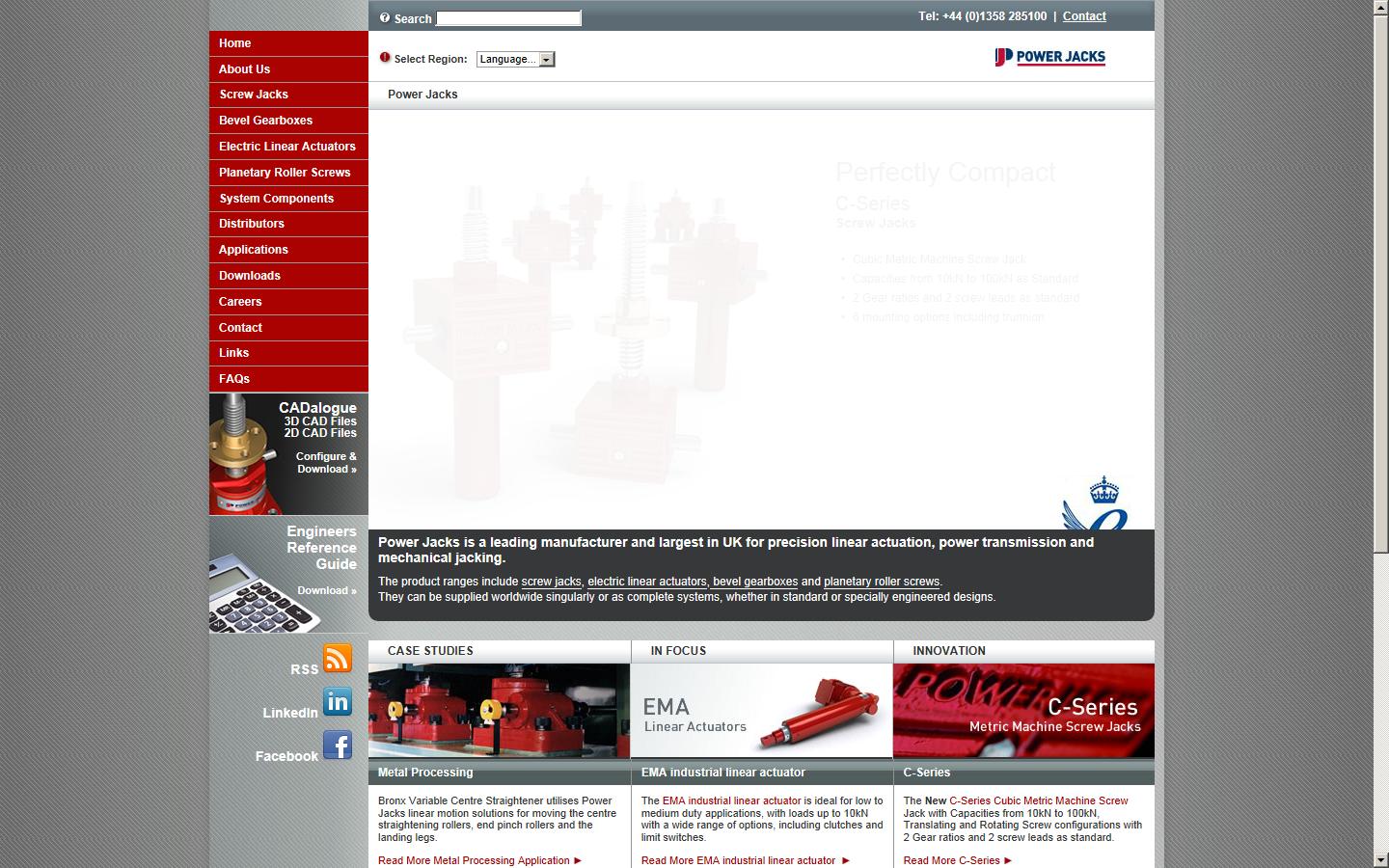 Power Jacks Ltd Website