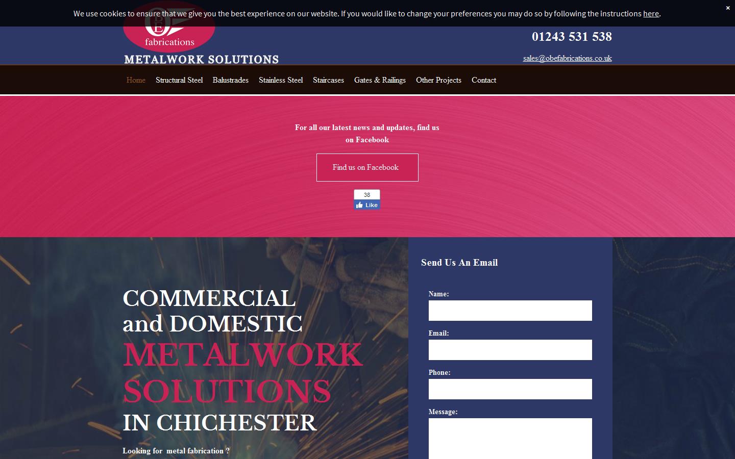 Osborne Business Enterprises Ltd Website