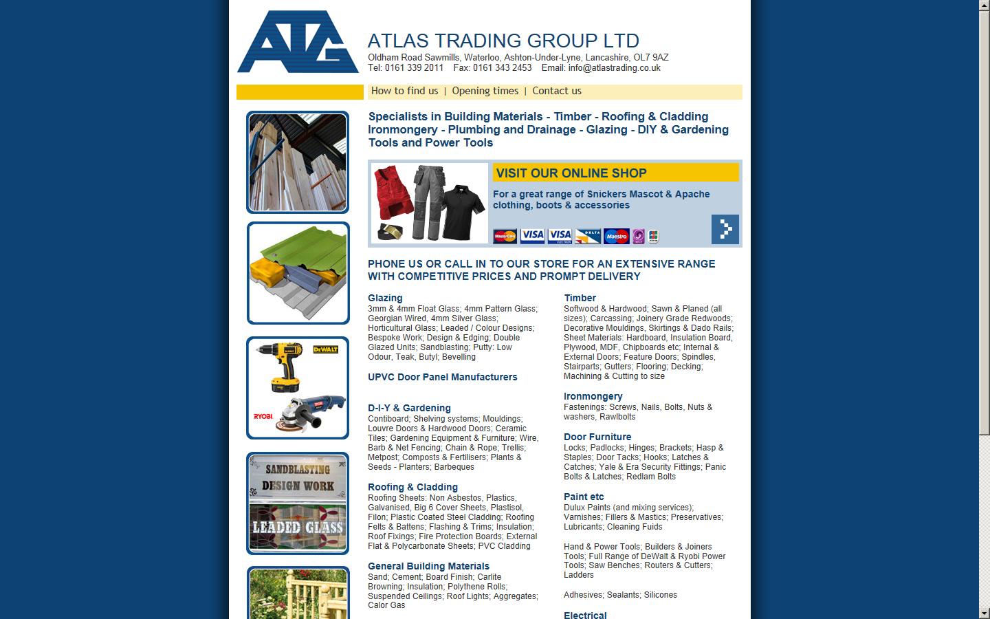 Atlas Trading Group Ltd Website