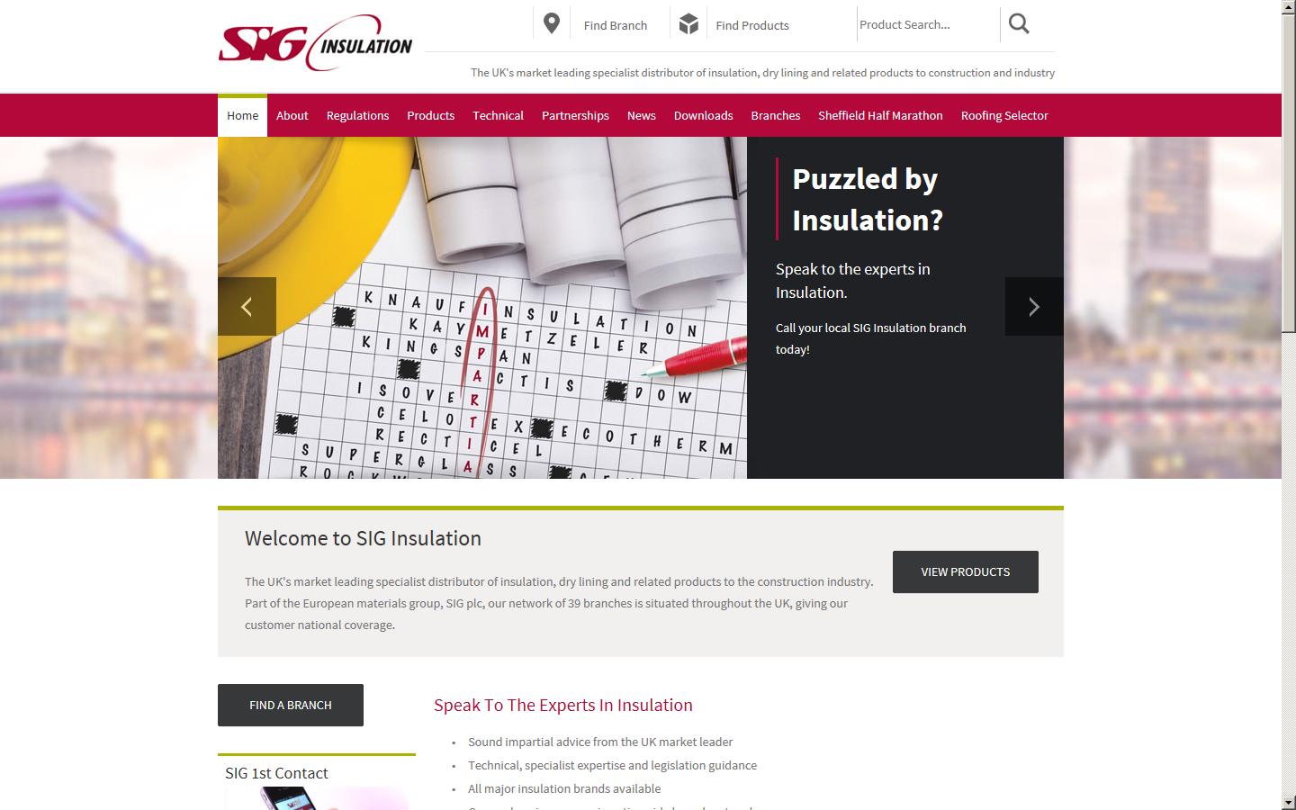 Sheffield Insulations Website