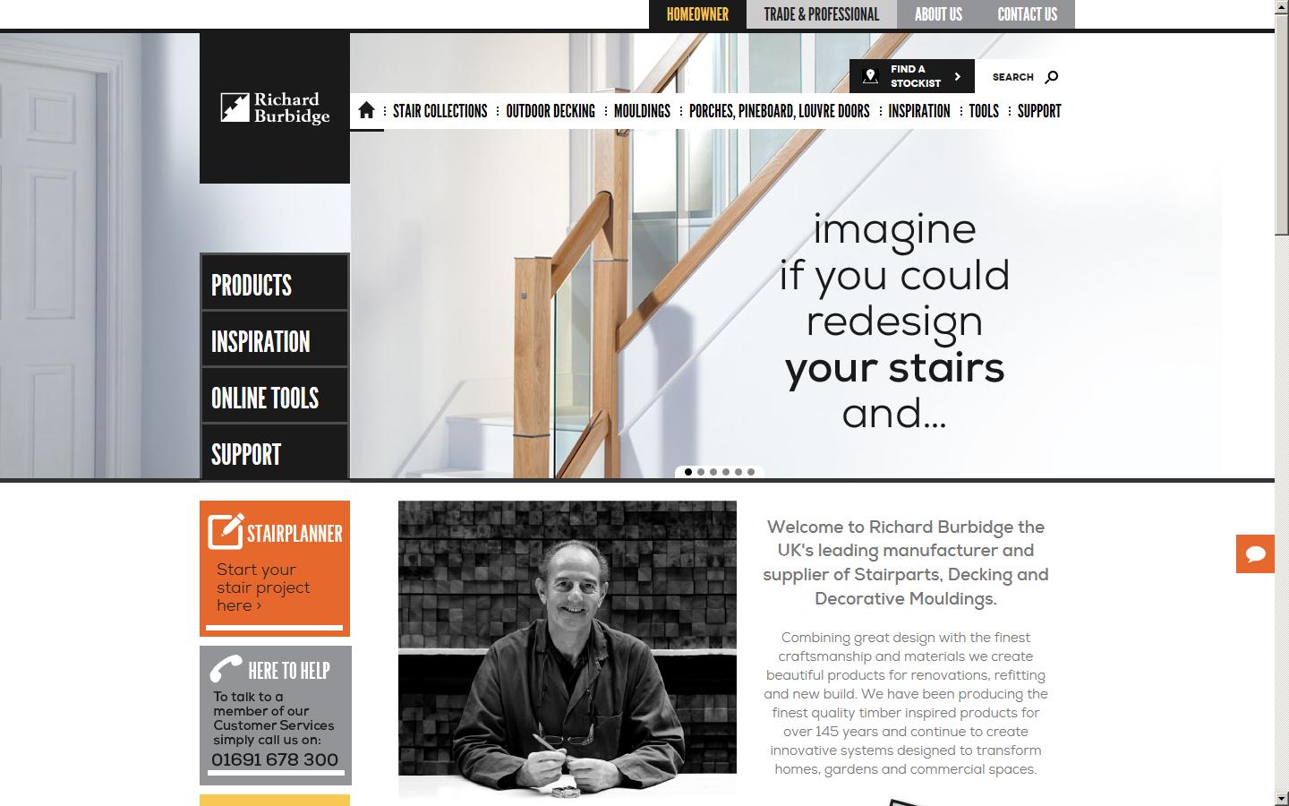 Richard Burbidge Ltd Website