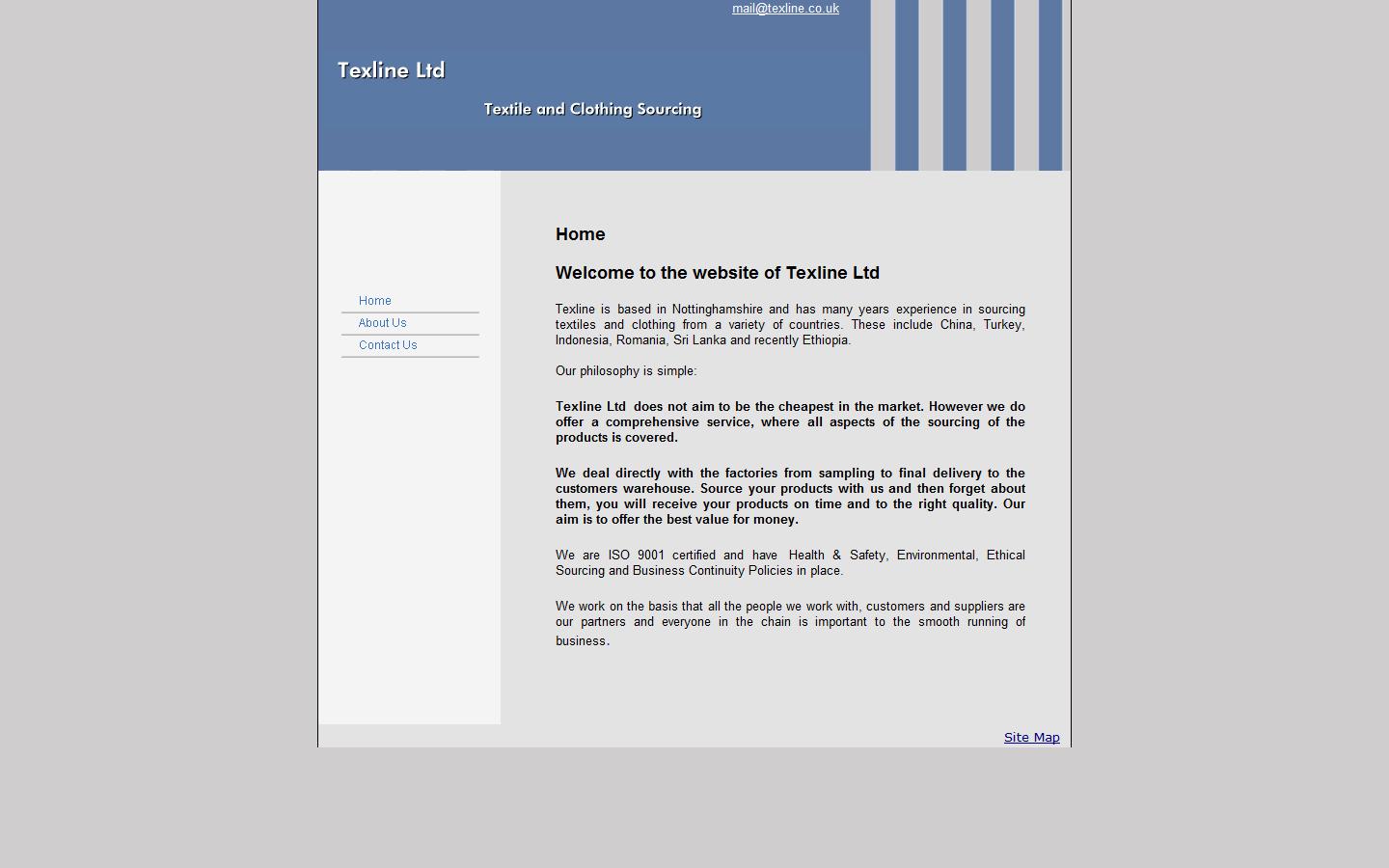 Texline Ltd Website
