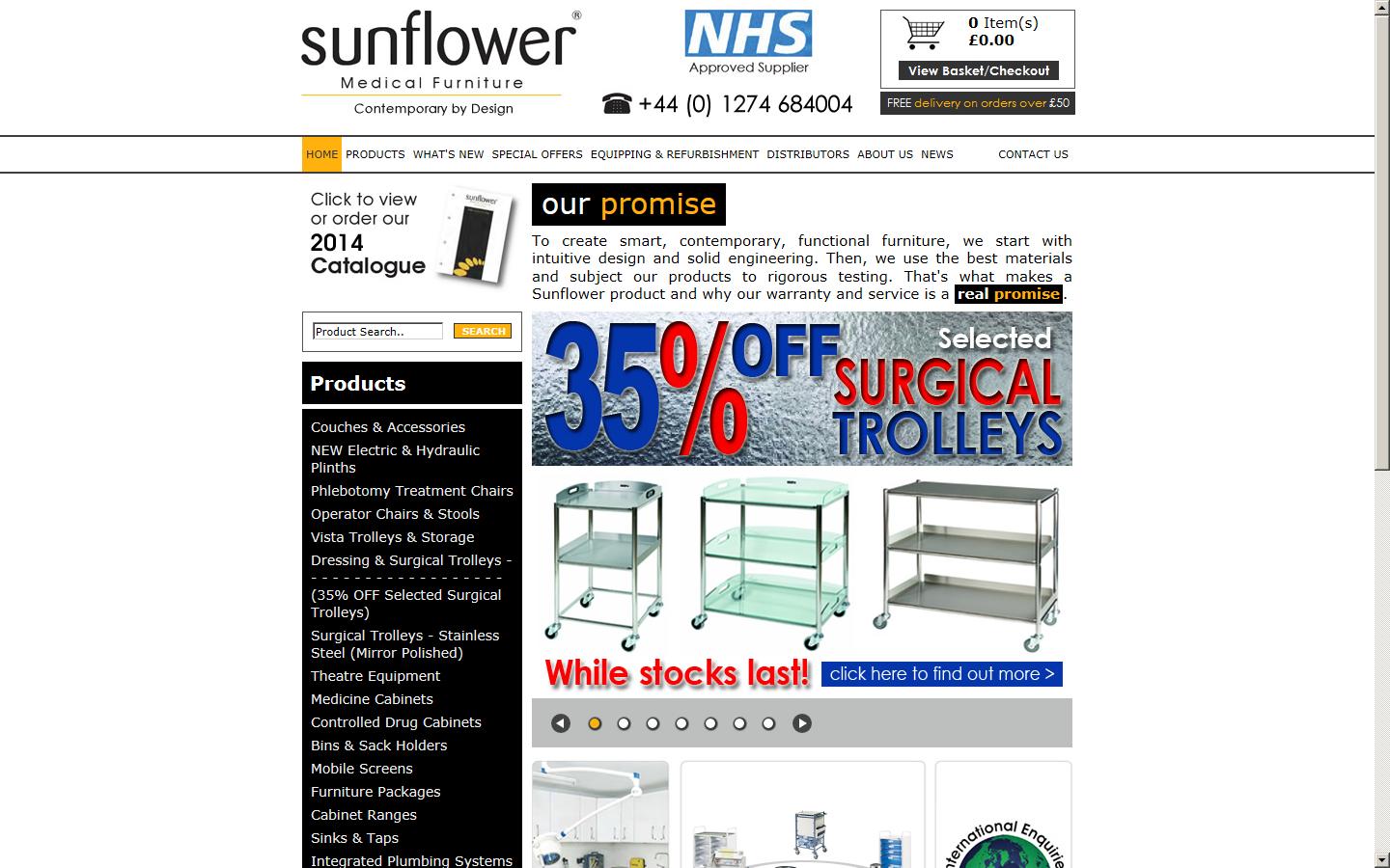 Sunflower Medical Website