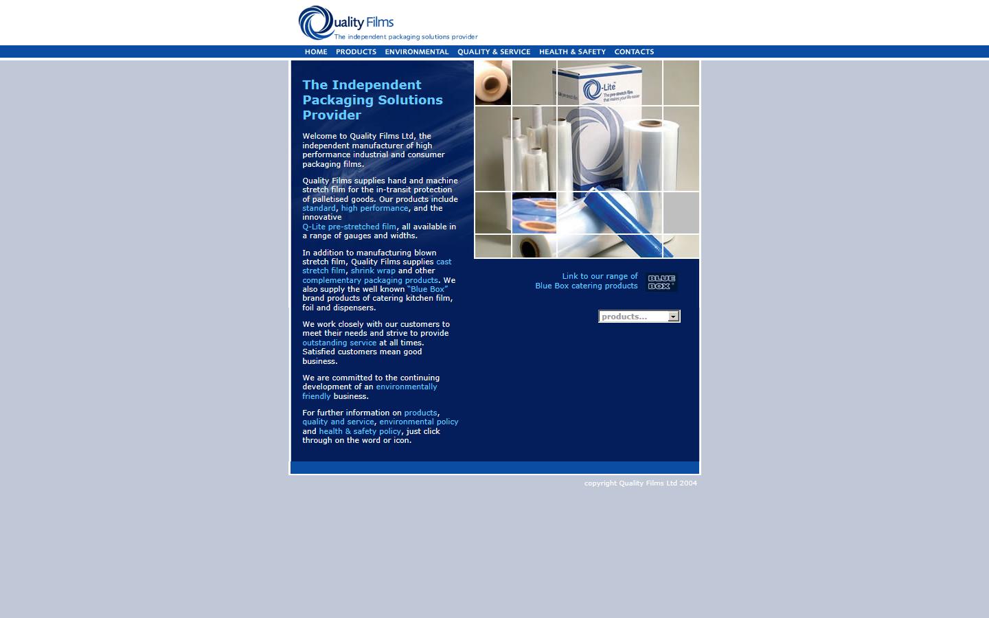 Quality Films Ltd Website